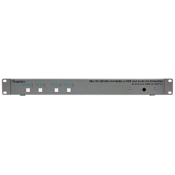 Матричный коммутатор Gefen EXT-UHD600A-44 артикул 198899Si-1