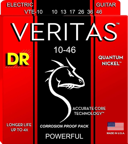 Струны для электрогитары DR VTE-10 артикул 291274Si-1