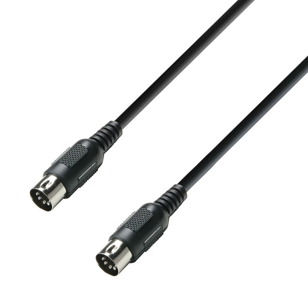 MIDI-кабель Adam Hall K3 MIDI 0075 BLK, 0,75 м. артикул 255099Si-1
