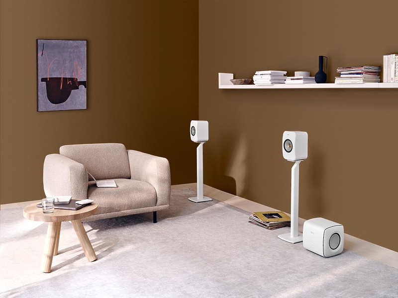 Полочная акустика KEF LSX II Mineral White артикул 268874Si-1 фото 12