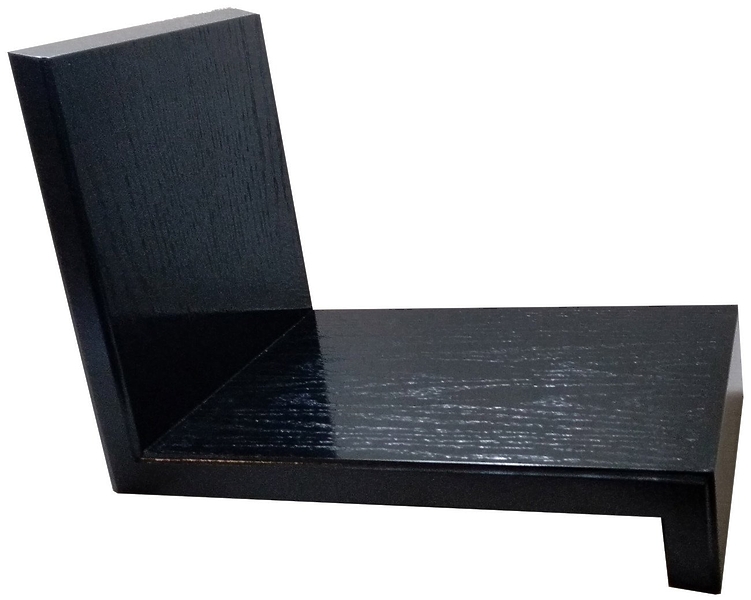 Стойка под виниловые пластинки VOXmodule VINYL STAND 02 черный дуб артикул 296909Si-1