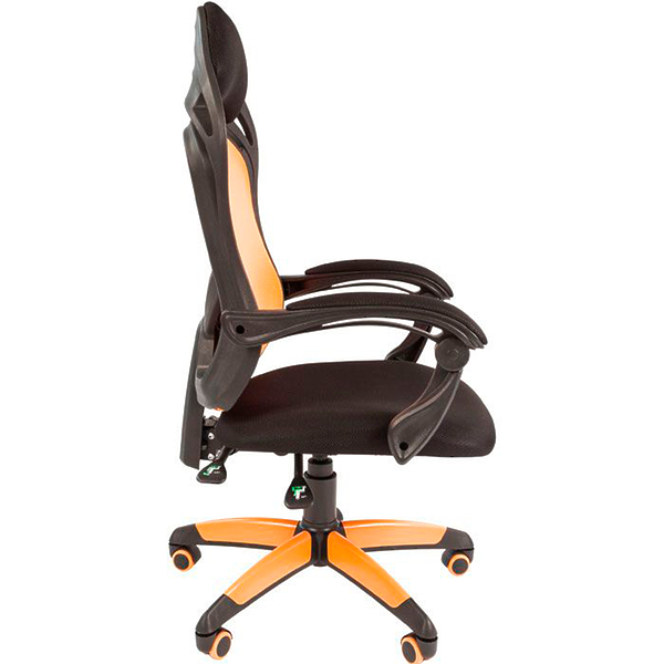 Кресло игровое Chairman game 12 00-07016631 Black/Orange артикул 269939Si-1 фото 4