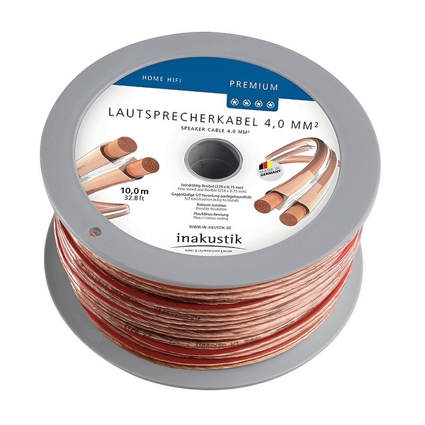 Акустический кабель In-Akustik Premium LS 2x4.0 mm2, 10.0m (00402410) артикул 168682Si-1
