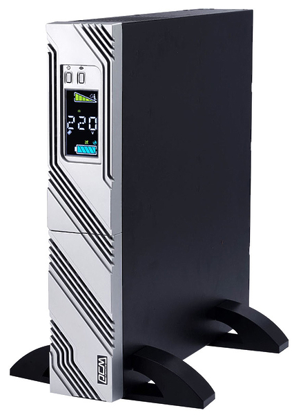 Блок бесперебойного питания Powercom Smart King RT SRT-2000A LCD Black артикул 268144Si-1 фото 3
