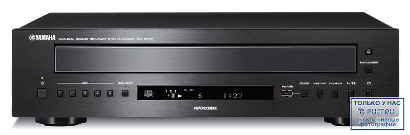 CD проигрыватель Yamaha CD-C600 Black артикул 381311FV-1 фото 3