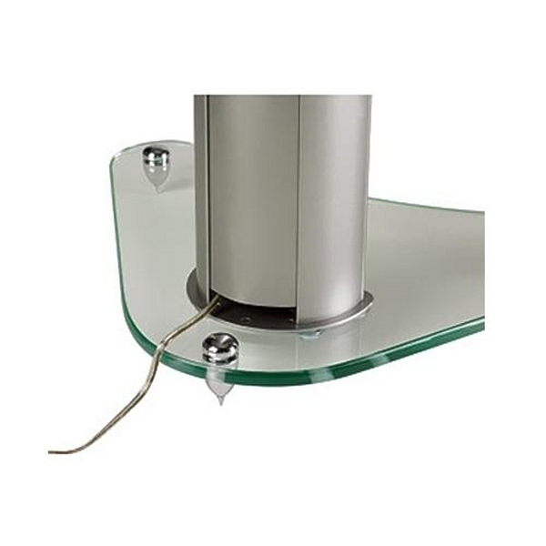 Стойка для колонок Sanus FF1 (высота 96.5 см) w/glass base артикул 316770FV-1 фото 3