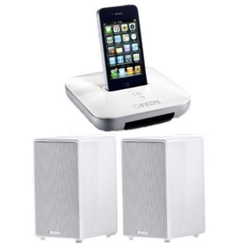 Полочная акустика Canton your_Duo/your_Dock Bundle wight high gloss артикул 447938FV-1