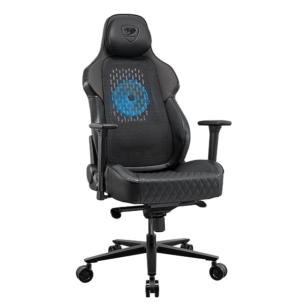 Кресло компьютерное игровое Cougar NxSys Aero Black артикул 312577Si-1 фото 8