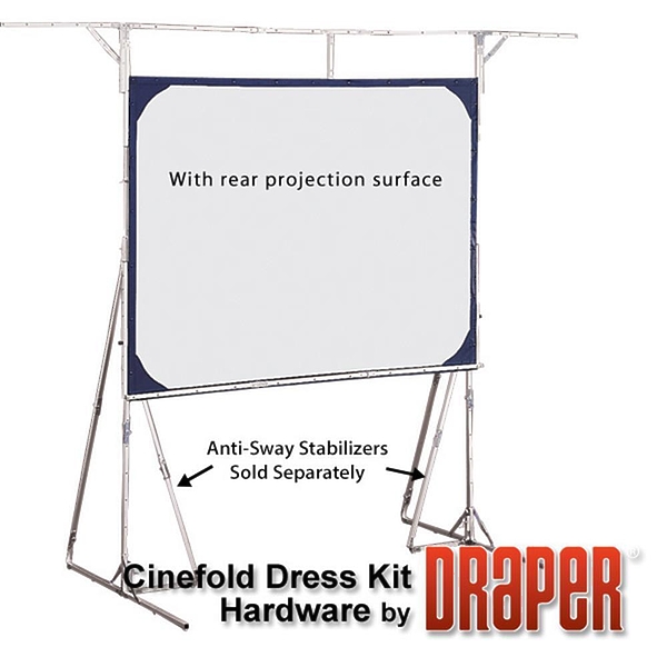 Экран Draper Cinefold NTSC (3:4) 229/90" 127*178 XT1000V (M1300) артикул 142448Si-1 фото 4