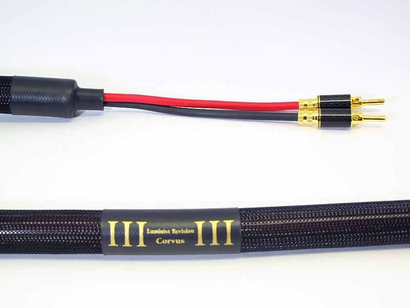 Акустический кабель Purist Audio Design Corvus 4.5m (banana) Luminist Revision артикул 246880Si-1