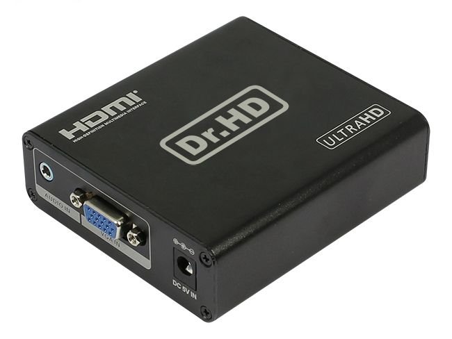 Конвертер VGA + Audio 3.5mm в HDMI 4Kx2K / Dr.HD CV 146 VAH артикул 143261Si-1 фото 3