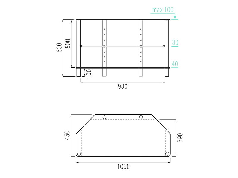 MD 512 Slim серебро/матовое стекло артикул 105454Si-1 фото 3