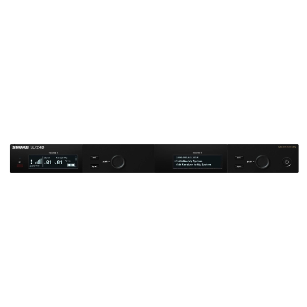 Приёмник радиосистемы Shure SLXD4DE H56 (518-562MHz) артикул 225178Si-1