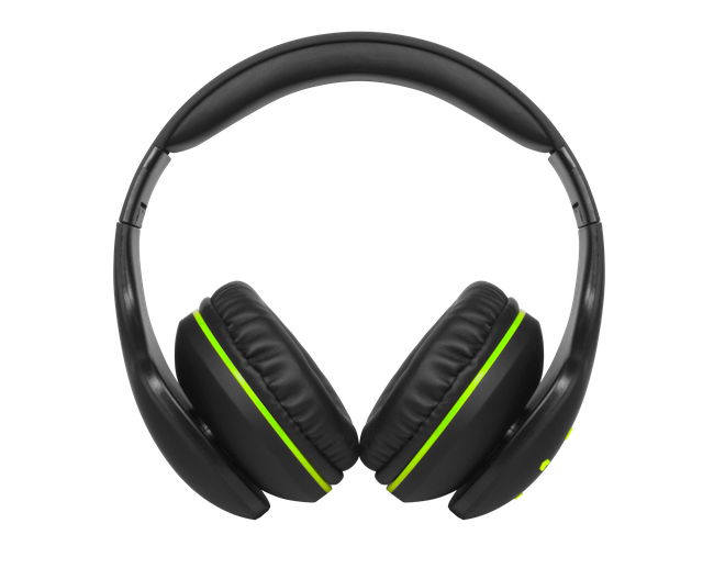 Наушники Nobby Comfort B-215 NBC-BH-42-07 черный с зел. артикул 220492Si-1 фото 3