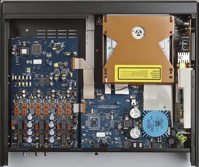 CD проигрыватель T+A SACD 1250 R alu silver артикул 383061FV-1 фото 5