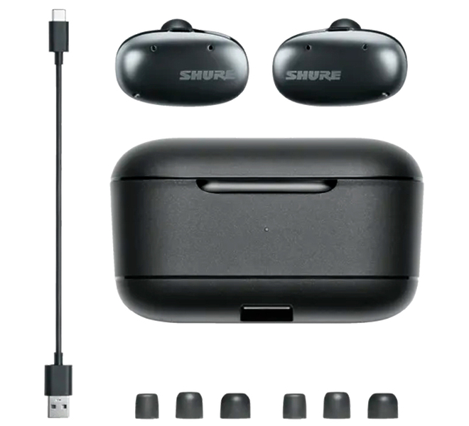 Наушники Shure AONIC FREE SBE1DYBK1-EFS артикул 275621Si-1 фото 6