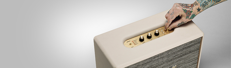 Портативная акустика Marshall Woburn black артикул 110332Si-1 фото 6