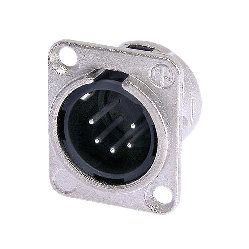 Разъем Neutrik NC5MD-L-1 артикул 203551Si-1