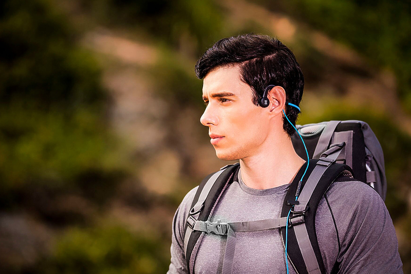 Наушники AfterShokz Sportz Titanium blue (AS401OB) артикул 161785Si-1 фото 5
