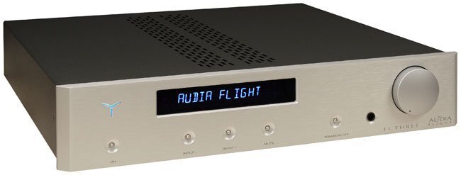 Усилитель интегральный Audia Flight Three USB DAC silver артикул 151022Si-1