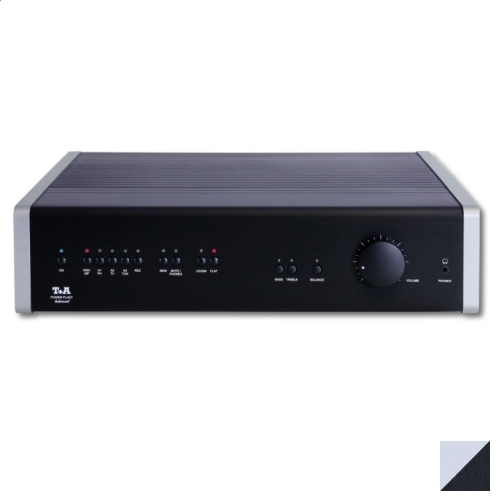 Стереоусилитель T+A Power Plant Balanced silver/anthracite артикул 325220FV-1