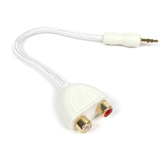 Переходник AudioQuest Mini FLX 3.5M - 2xRCAF артикул 221267Si-1