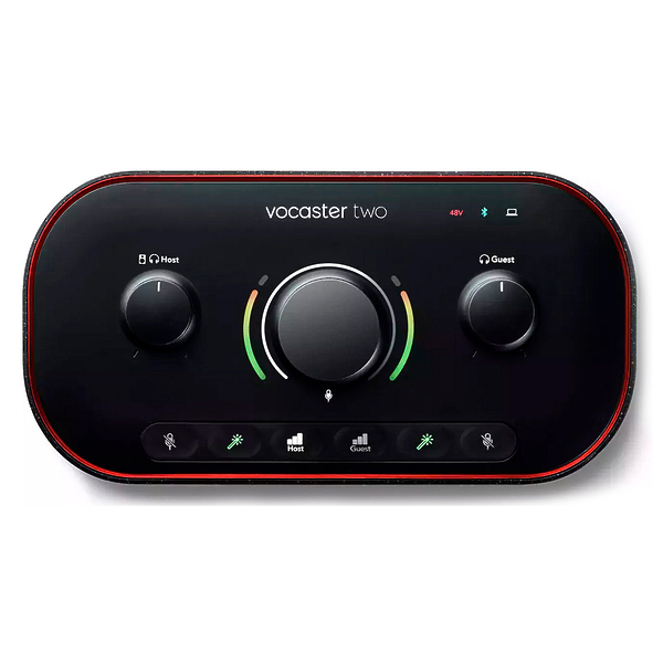 USB аудиоинтерфейс FOCUSRITE Vocaster Two Podcast артикул 299232Si-1