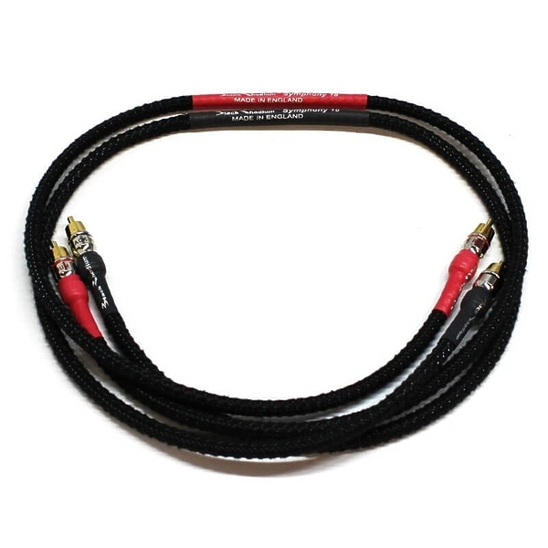 Кабель межблочный аудио Black Rhodium Symphony 18. 1.5m RCA-RCA артикул 186569Si-1