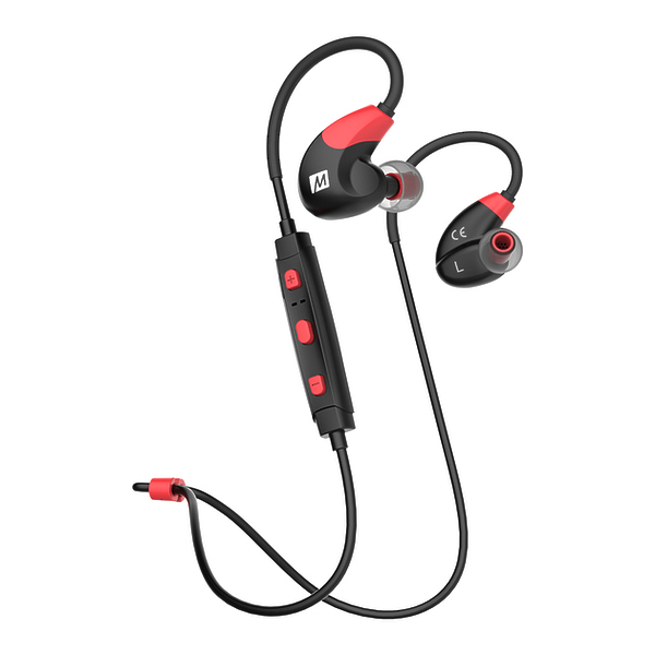 Наушники MEE Audio X7 red/black артикул 198302Si-1