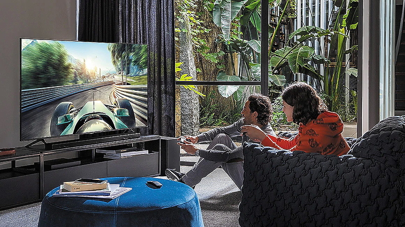 QLED телевизор Samsung QE55Q70TAUXRU артикул 218926Si-1 фото 11