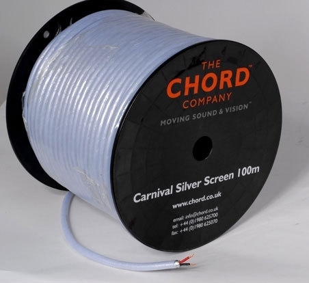 Акустический кабель Chord Company Carnival Silver Screen Spool м/кат артикул 156999FV-1