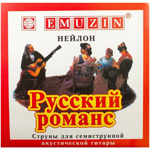 Струны для семиструнной акустической гитары Emuzin Русский романс 7РР-01 артикул 291102Si-1