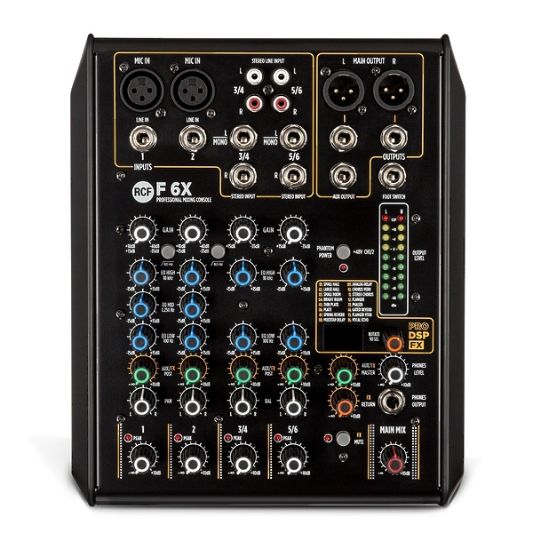 Микшер RCF F 6X артикул 192567Si-1 фото 8