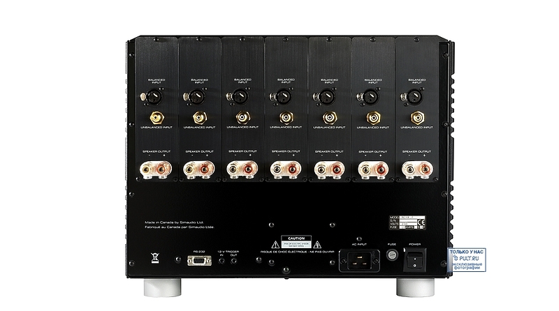 Усилитель звука Sim Audio MOON MC 8/7 RS артикул 323745FV-1 фото 7