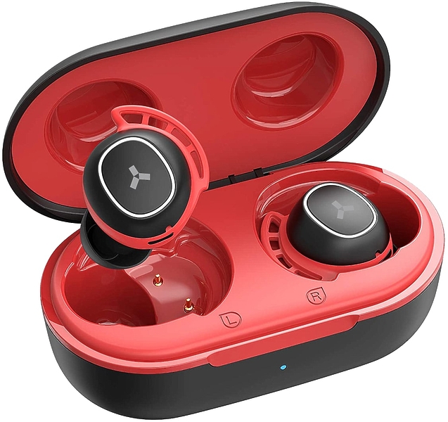 Наушники Accesstyle Fiesta TWS Red артикул 315833Si-1
