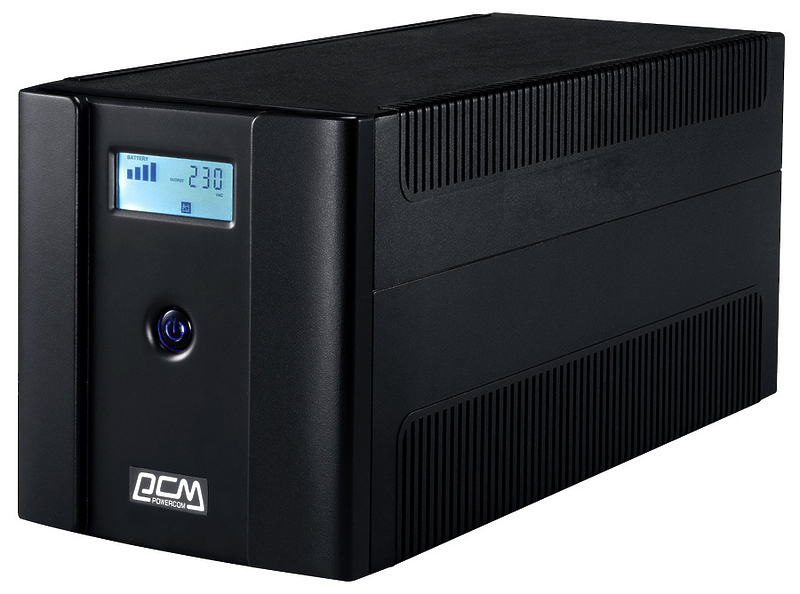 Блок бесперебойного питания Powercom Raptor RPT-1500AP LCD Black артикул 268097Si-1