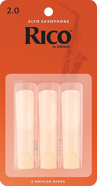 Трости D'Addario WOODWINDS RJA0320 RICO, 3 PAK, ALTO SAX, 2 артикул 274495Si-1