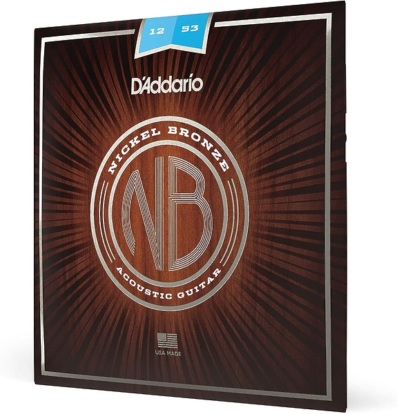 Струны D'Addario NB1253 - Set Nickel Bronze Acoustic, Light артикул 274160Si-1