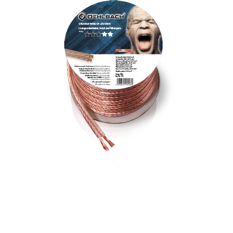 Акустический кабель Oehlbach Speaker Cable 2x2,5 mm clear 20 m (106) артикул 174246Si-1 в интернет-магазине «HiFiRussia»