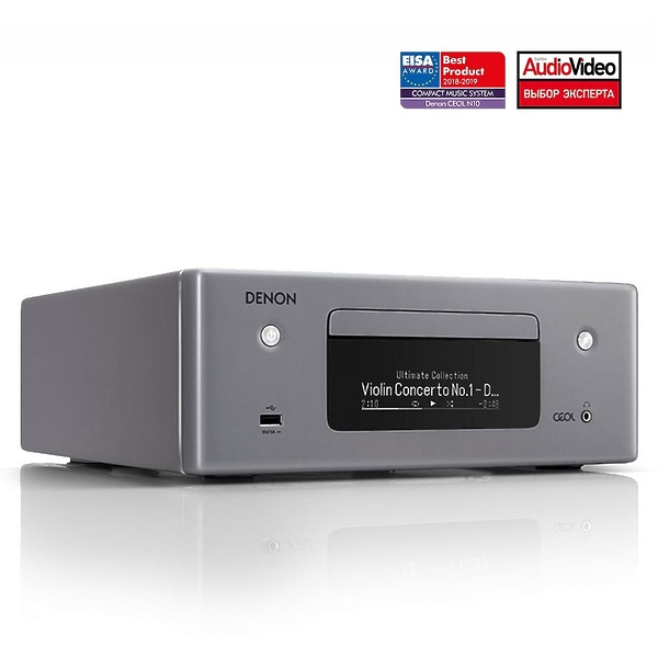 CD ресивер Denon RCD-N10 Grey артикул 181427Si-1 фото 3