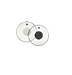 Пластик REMO CS-1322-10- CONTROLLED SOUND 22' CLEAR BLACK DOT BASS