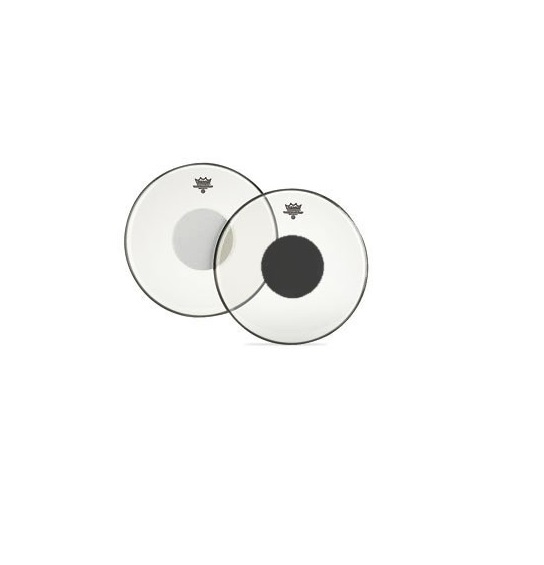 Пластик REMO CS-1322-10- CONTROLLED SOUND 22' CLEAR BLACK DOT BASS артикул 275143Si-1