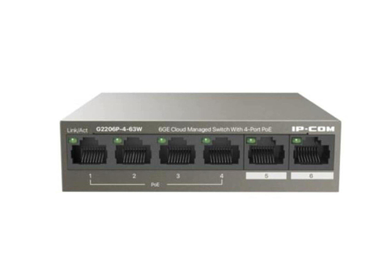 Коммутатор Tenda G2206P-4-63W IP-COM артикул 324375Si-1