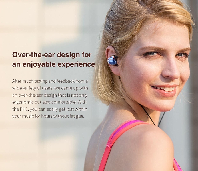 Наушники FiiO FH1 blue артикул 171715Si-1 фото 6