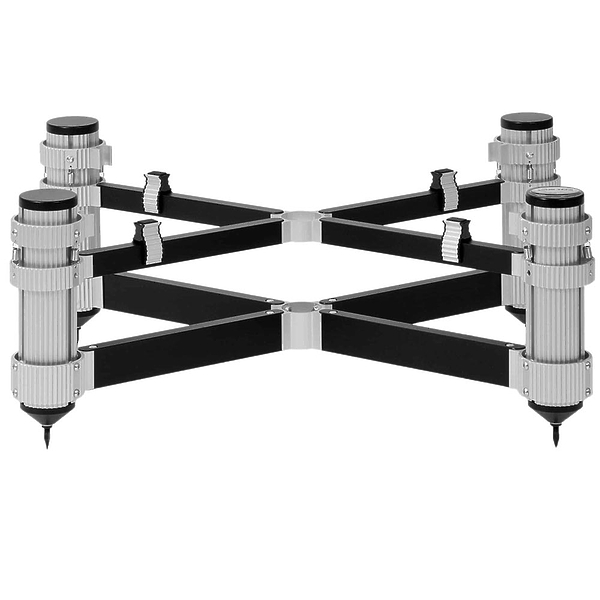Подставка под Hi-Fi компоненты Solid Tech Rack of Silence 1 Reference Black/Silver артикул 228340Si-1