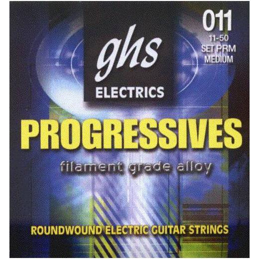 Струны для электрогитары GHS PRM Progressives артикул 291423Si-1