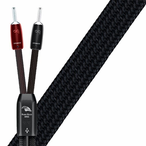 Акустический кабель AudioQuest Robin Hood Bass Banan 1.0m артикул 191239Si-1