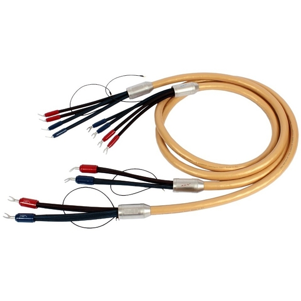 Акустический кабель Van Den Hul Mounted set 3T The Cumulus Hybrid 2m BERRI bi-amping (4-4) gold артикул 187291Si-1