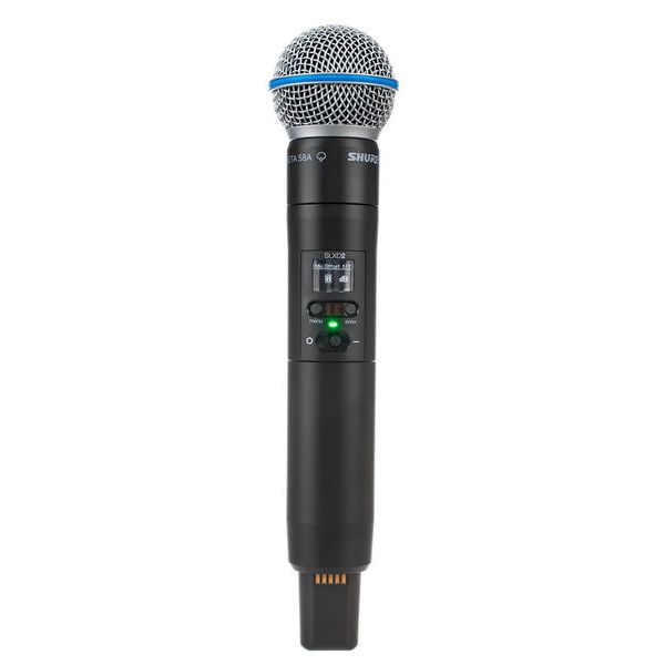 Радиосистема с ручным передатчиком Shure SLXD24DE/B58 H56 (518-562MHz) артикул 331211Si-1 фото 10