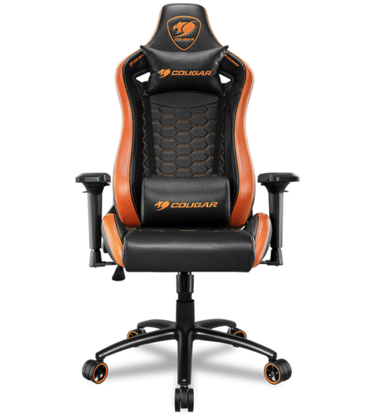 Кресло компьютерное игровое Cougar OUTRIDER S Black-Orange артикул 330705Si-1
